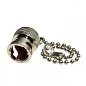 BNC-7021 (HYR-0108) (GB-108), Разъем высокочастотный BNC заглушка с цепочкой