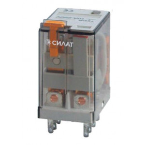 Промежуточное реле, без колодки PR031, Промежуточное реле, 2 группы переключающих контактов, контактная емкость: 10A/250VAC 10A/30VDC, номинальное напряжение катушки: 6…240VAC 6…110VDC, тип колодки SR02