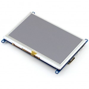5inch HDMI LCD (B), Дисплей HDMI 800х480пкс с резистивной сенсорной панелью