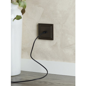 BRITE Розетка HDMI РHDMI-0-БрТБ темная бронза BR-H10-K45