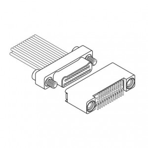NK-2B2-051-225-TH00, Прямоугольные соединители стандарта Mil CONNECTOR, NANO