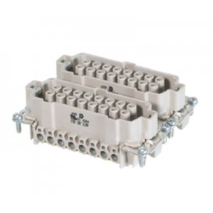 Розеточная контактная вставка 72.300.3253.0, Розеточная контактная вставка, винтовая фиксация, 32 полюса + PE, типоразмер 32B, 690V, 16A, сечение обслуживаемых проводников 0,5-2,5 мм кв, тип покрытия контактов: олово