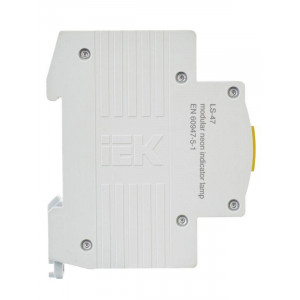 Лампа сигнальная ЛС-47 желт. MLS10-230-K05