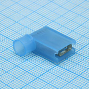 Разъем флажковый изолированный -мама РФИ-М(н) 2.5-(6.3) серия ПРОФИ, Разъем флажковый изолированный «мама» в нейлоновом корпусе, сечение 1.5-2.5 мм2