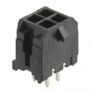430450427, Разъем типа провод-плата, 3 мм, 4 контакт(-ов ), монтаж в отверстие серия Micro-Fit
