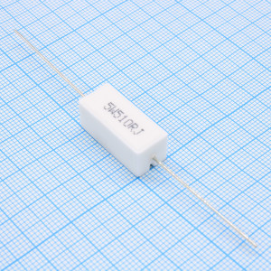 SQP500510RJBP, Резистор керамический цементный аксиальный (SQP) 5Вт 510Ом ±5%