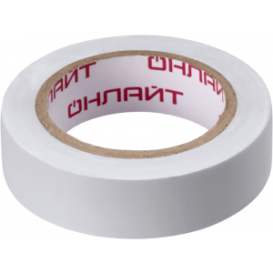 Изолента ПВХ 71 673 OIT-B15-10/WH бел. 71673