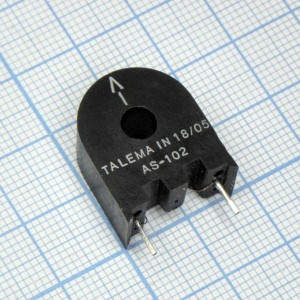 AS-102, Датчик тока 30A, 1:200, 20-200kHz, 1 обмотка