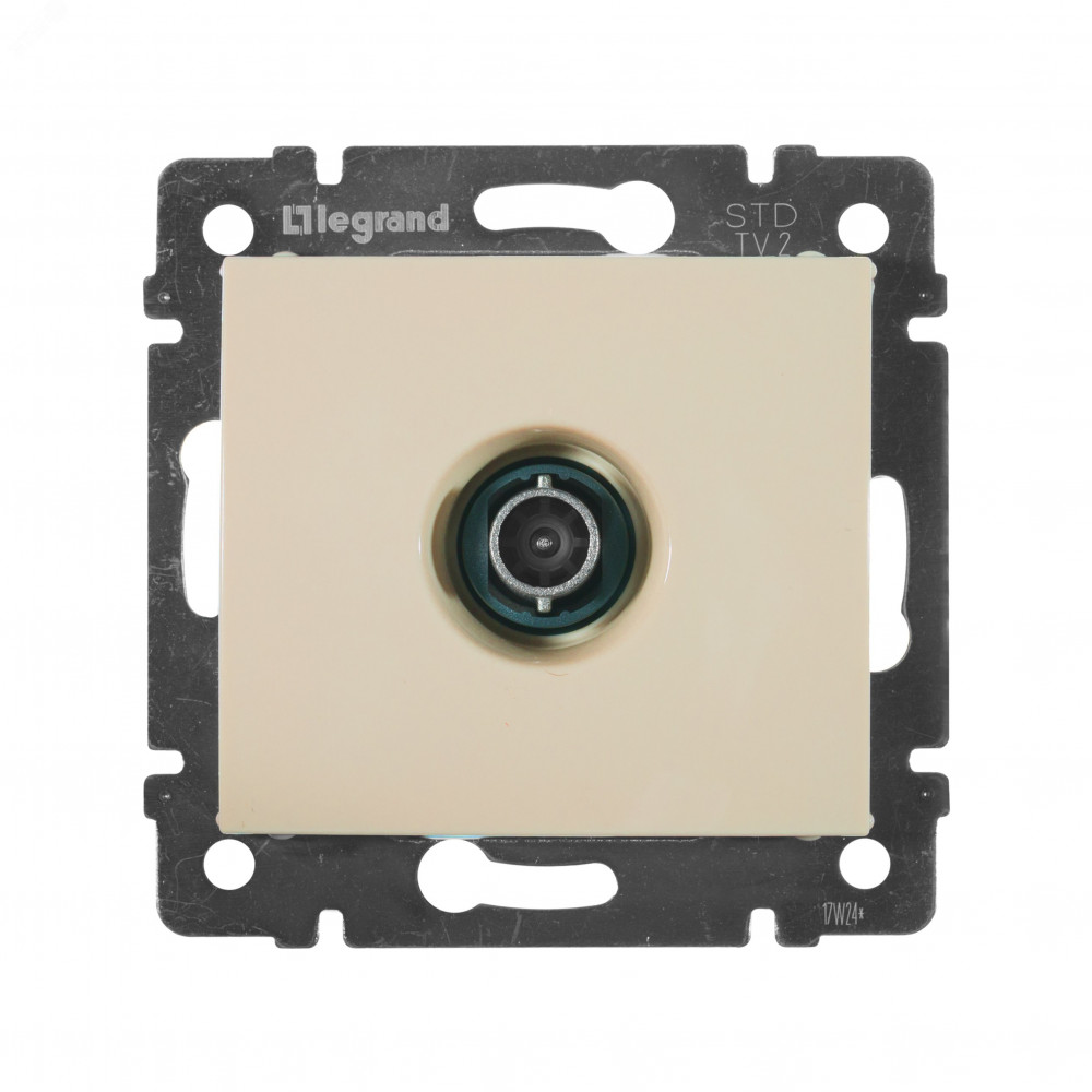 Изображение товара Розетка TV Legrand VLN 774330 с усилением 10 дБ оконечная Изображение товара Розетка TV Legrand VLN 774330 с усилением 10 дБ оконечная