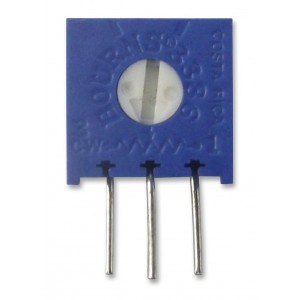 3386X-1-501LF, Потенциометр однооборотный керметный 500Ом 0.5Вт PC PIN