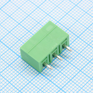 15EGTVC-5.08-03P-14-00, Разъемный клеммный блок на плату 3 контакта, Серия 15EGTVC-5.08