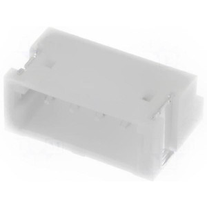 S4B-ZR-SM4A-TF(LF)(SN), Разъем типа провод-плата, угловой, 1.5 мм, 4 контакт(-ов), Штыревой Разъем, поверхностный монтаж лента на катушке