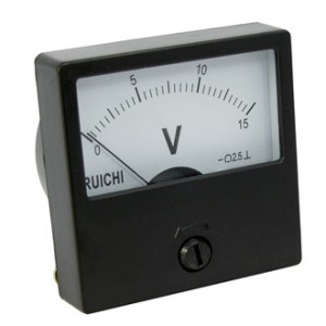 М42301      15В, Измерительная головка DCV 15V вертикального положения, класс точности 2,5