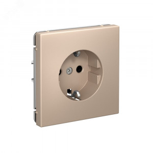 Розетка ArtGallery 16А с заземл. механизм песочн. SE GAL001243