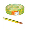 Провод ПуГВ 1х10,0 ГОСТ (100м), желто-зеленый SQ0124-1551
