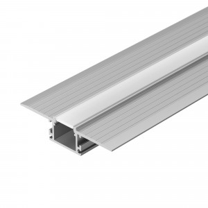 Профиль PDS-F-HIDE-3000 045497, Алюминиевый профиль для светодиодных лент и линеек. Габаритные размеры (LхWхH): 3000x56x13,5 мм. Ширина площадки для ленты 13,4 мм. Экраны, заглушки и другие аксессуары приобретаются отдельно. Цена за 1 метр.