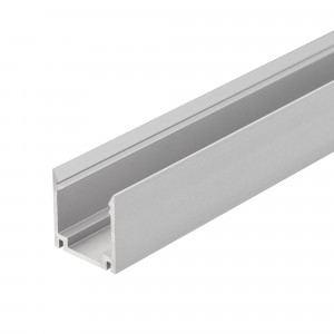 Профиль ARL-U17 (26x17mm) 026650, Профиль из анодированного алюминия для гибкого неона сечением 26x17 мм (030865, 030873). Длина 1 метр.