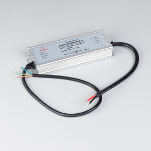 Блок питания ARPV-LG24200-PFC-A (24V, 8.3A, 200W) 030019, Источник напряжения с гальванической развязкой для светодиодных изделий. Входное напряжение 100-240 VAC. Выходные параметры: 24 В, 8.3 А, 200 Вт. Встроенный PFC >0.98. Герметичный алюминиевый корпус IP 67. Рабочая температура -40…+70C?. Габаритные размеры