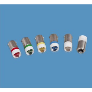 VC18602351, Светодиодные лампы - Светодиоды с цоколем T3 1/4 Bayonet LED Green 24V AC/DC