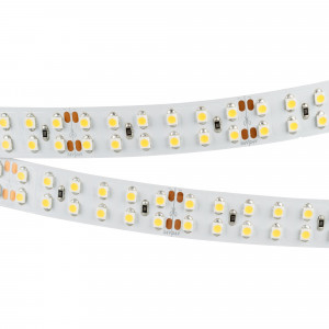 Лента RT 2-5000 24V Warm3000 2x2 (3528, 1200 LED, LUX) 024075(B), Широкая гибкая лента LUX, светодиоды 2x2 (2 ряда) smd 3528, 240шт/м (1200шт на 5м), белая плата 15мм, скотч 3М. Цвет ТЁПЛЫЙ 2900-3100K. Питание 24В, мощность 19,2 Вт/м (96 Вт на 5м), угол 120°. Размеры 5000x15x2,4мм. Мин.отрезок 50мм (12 LED). Цена за 1м.