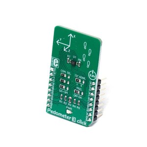 MIKROE-3259, Инструменты разработки датчика ускорения Pedometer 3 click