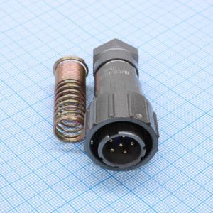FQ18-6TJ-10, Кабельная вилка
