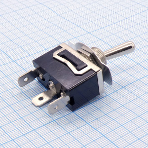 KN3(C)-102AP-B2, Тумблер ON-ON  1 группа контактов - клеммы