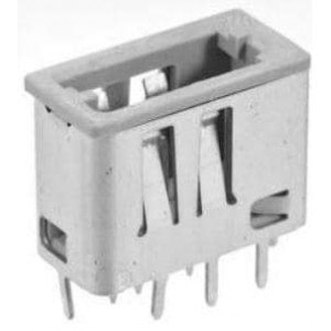 GT17H-4P-2DS, Автомобильные разъемы ANGLE DIP GRAY