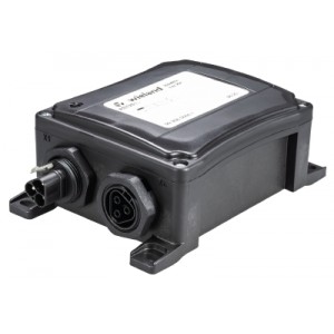 Распределительная коробка RST 1I/30, Распределительная коробка, серия RST Classic, IP68(69k), 3 полюса, 1 вход / 3 выхода, номинальные характеристики: 250/400V, 20A,  с монтажными фланцами, цвет: черный, серия RST Classic