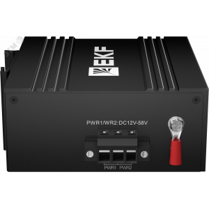 Промышленный неуправляемый коммутатор U-8T, 8 портов 10/100Base-T(X) RJ45, монтаж на динрейку TSX EKF [TSX-U-8T]