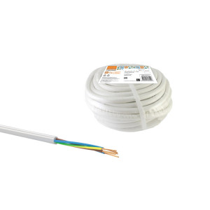 Провод ПВСмб 5х1,5 (20м), белый Народный SQ0118-0715