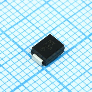 SMBJ90CA-E3/52, Диод защитный от перенапряжения - TVS (супрессор) 90В включение 146В ограничение SMB