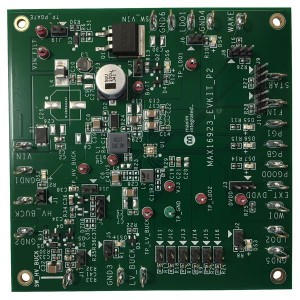 MAX16923EVKIT#, Средства разработки интегральных схем (ИС) управления питанием Evaluation Kit for 2.2MHz, Dual Step Down DCDC Converters, Dual LDO with watchdog and short protection