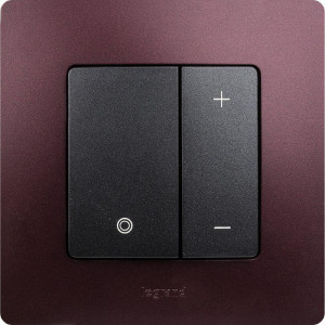 ETIKA Рамка 1 пост сливовая 672561