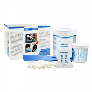 wcn10150020, 10000041 WEICON F (2 кг) Эпоксидный композит пастообразный, наполненный алюминием