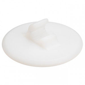 Крепеж POLI-90 Plastic 021739, Круглый держатель для профиля POLI. Фиксирует профиль в выбранном положении в пределах угла 0-90°. Материал - пластик (PS), под окраску.