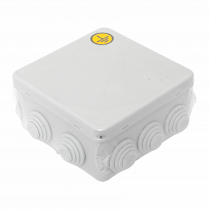 Коробка уравнивания потенциалов КУП-030-014 с крышкой наружная (100х100х50) для прямого монтажа, 10 мембр. вводов серая IP55 EKF plc-kmr-030-014-g