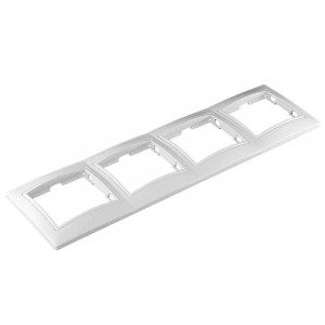 Рамка 4-м СП Севиль горизонт. бел. С0046