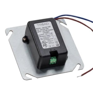 JSU240-0750, Импульсные источники питания JSU240-0750 - Switchmode Power Supply - Vin: 100-240V 50/60Hz, Vout: 24.0VDC @ 750mA cUL, FCC, NrCAN, Level VI for junction box mounting