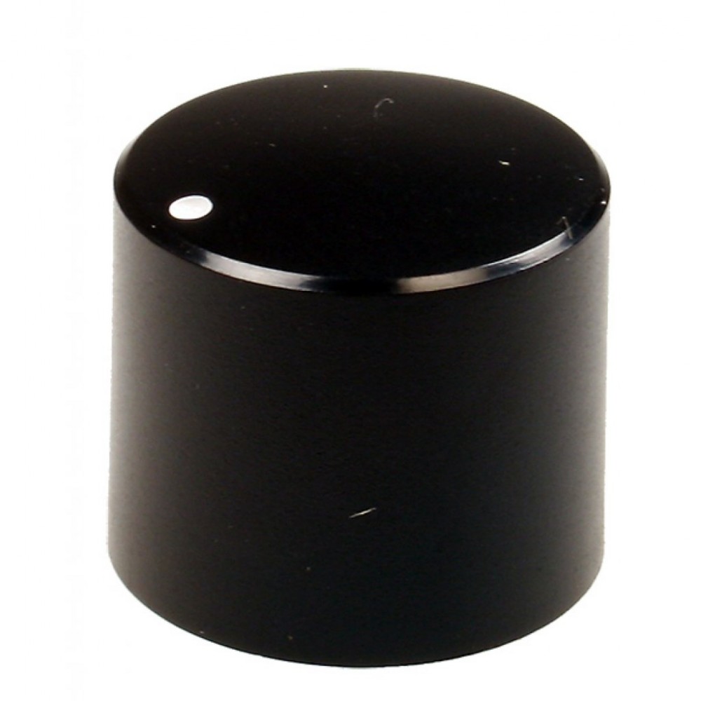 Изображение товара Пластиковая ручка для вала 6 мм с насечкой d19.5 мм h17 мм