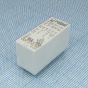 RM84-2012-35-1048, Миниатюрное реле 8А две контактных группы-два направления катушка 48В 5700Ом степень защиты IP67