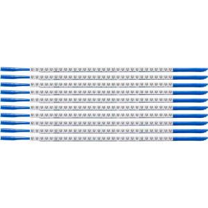 brd133030, SCN-07-U клипсы белые, 300шт/упак, для провода 1,9-2,4мм диаметра, легенда U