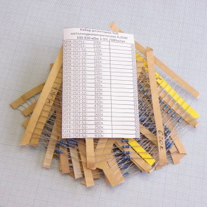 00MFR1-25F(J)-1R-9,1R, сопр. Ом - 1; 1.1; 1.2; 1.3; 1.5; 1.6; 1.8; 2.0; 2.2; 2.4; 2.7; 3.0; 3.3; 3.6; 3.9; 4.3; 4.7; 5.1; 5.6; 6.2; 6.8; 7.5; 8.2; 9.1 все по 20 шт.