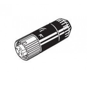 XS5C-D4C1, Цилиндрические метрические разъемы Socket Straight 4Pin Crimp, 6mm Dia Cbl