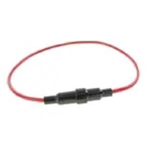 01500274Z, Патроны плавких предохранителей INLINE 2AG 5X20MM 16 Awg Red wire