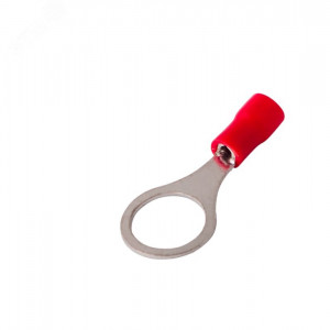 Наконечник кольцевой изолированный (НКИ d10.5мм) 0.5-1.5кв.мм (VR1.25-10) 08-0017