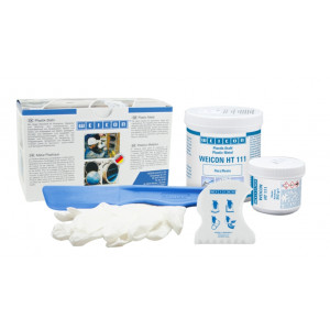 wcn10260005, 10062984 WEICON HT 111 (0,5 кг) Эпоксидный композит пастообразный, наполненный сталью, термостойкость до 200°