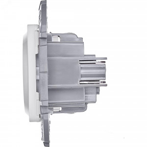 Розетка 1-м СП Inspiria 16А IP20 250В 2P+E защ. шторки немецк. стандарт механизм бел. Leg 673730