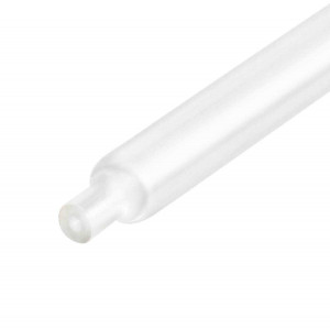 Трубка термоусадочная ТТ-175-19.1/9.5 прозр, Высокотемпературная фторопластовая термоусадочная трубка с коэффициентом усадки 2:1 в нарезке по 1.22м