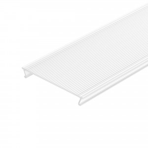 Экран LINIA53-2000 (LED) 017323, Микропризматический экран для светодиодов к профилям TOP-LINIA53, SHELF-MULTI. Размер 2000х50х7 мм. Микропризмы на лицевой стороне.